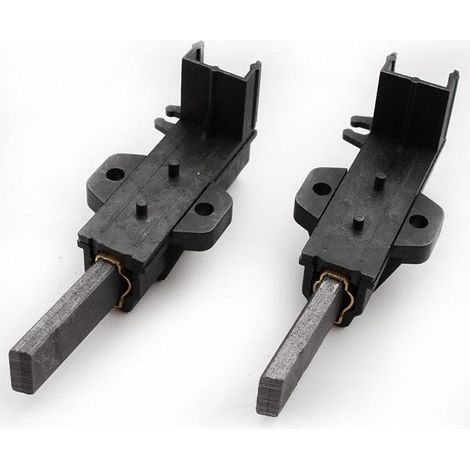 2PCS noir Balais de Charbon pour Machine à Laver Brosses à Charbon pour Machine à Laver Balai de Charbon pour Moteur Balai Charbon Moteur Electrique (1/4)