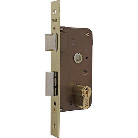 Cerradura embutir madera YALE modelo 600 60mm - talla (1/3)