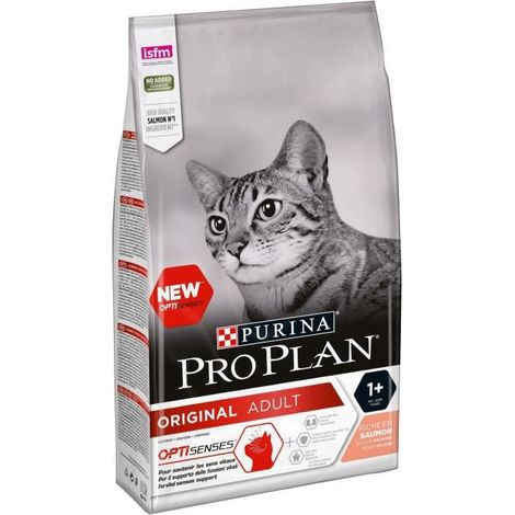 Croquettes PRO PLAN Chat Adulte Saumon : 1,5 kg (1/3)