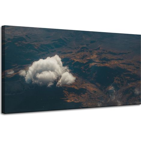 Lienzo impreso Naturaleza vista desde arriba 120x60 cm