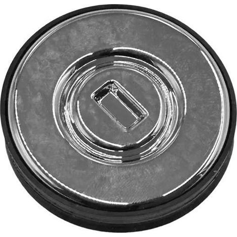 A pair of 51217267593 and 51217267595 fits 10 to 24 vintage Rolls-Royce car door lock cylinder covers. (1/5)