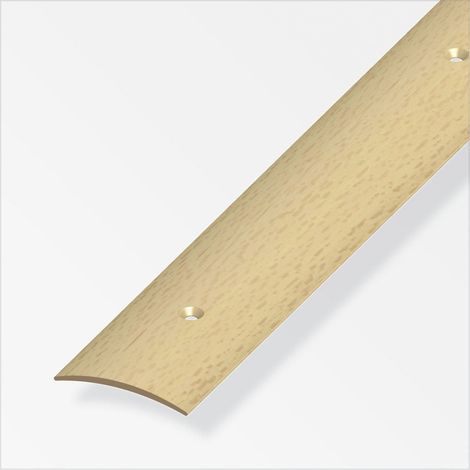alfer Übergangsprofil 1 m, 30 x 5 mm PVC (Kunststoff) glatt buche Übergangsprofil (1/2)