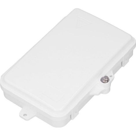 Boîte De Terminaison Fibres Optiques - IP65 - Pour Installation Murale Intérieure Extérieure - 4 Ports - ABS (1/5)