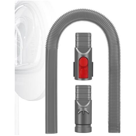 Long, flexible flat nozzle for crevices, compatible with Dyson V6, V7, V8, V10, V11, V12 and V15, vacuum cleaner accessory for removing lint from tumble dryers, ventilation shafts and cars (1/5)