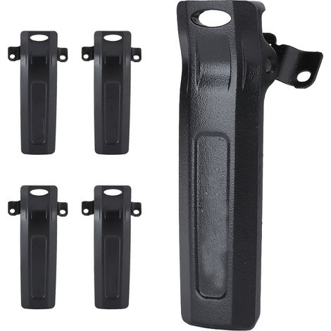 10 attaches ceinture pour talkies-walkies Baofeng UV-82, UV-8D, UV-82L, GT-5TP et autres modèles compatibles (1/5)