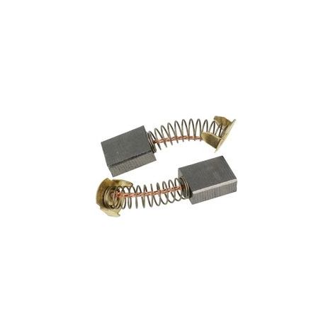 2x Balais de charbon pour moteur 6,5 x 13,5 x 17mm remplacement pour Makita CB153, CB155, CB161 pour outil électrique (1/5)