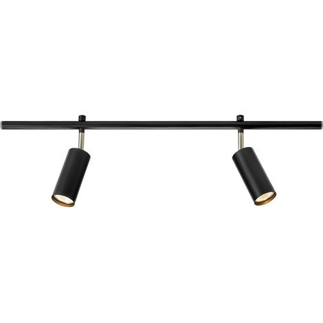 Markslojd EXPAND Twin Spot 2 Lumière 70cm Cylindre Gu10 Noir (1/3)