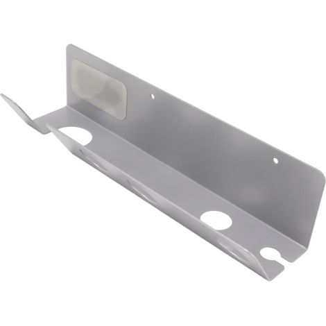 Stabile magnetische Wandhalterung für Haartrockner, platzsparendes Ablagefach für Haartrockner und Haarstyling-Zubehör im Badezimmer. (1/5)