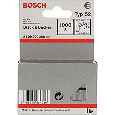 Bosch 2 609 200 208 punto metallico 1000 punti metallici (1/3)