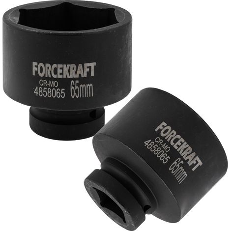 1" 65 mm 6-Punkt-Schlagschrauber-Steckschlüssel
