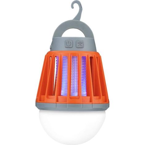 Lámparas repelentes de mosquitos, lámparas de camping, matamosquitos, portátiles, impermeables IPX6 con ganchos telescópicos, LED USB.