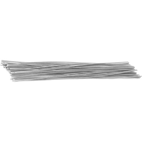 Lot de 50 baguettes de soudure aluminium basse température, tiges de brasage avec flux pour métaux blancs (1/5)