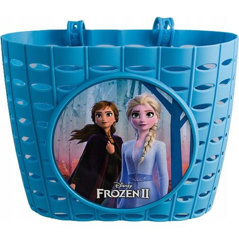 Panier de vélo/trottinette en plastique La Reine des Neiges Elsa (1/5)