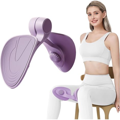 Appareil de renforcement des adducteurs et du plancher pelvien - Entraînement pour femmes et hommes, tonification musculaire des jambes et étirements