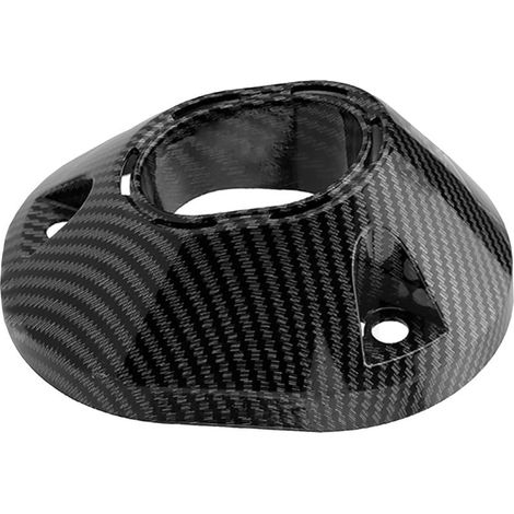 Protections de port d'échappement de moto en ABS pour modèle CLICK160 en fibre de carbone, design de protection thermique (1/5)