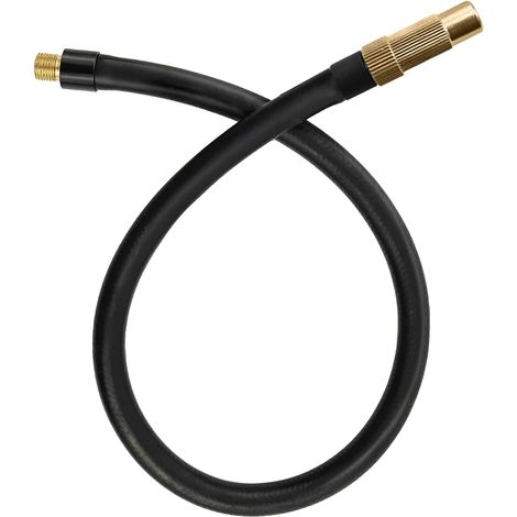 40cm Tuyau de Rallonge Pompe à air Portable avec Adaptateur de valve Schrader & Presta - Tuyau d'extension 2 en 1 compatible avec Xiaomi Mi Pump, Universel pour Pneus de Voiture, de Vélo et de Moto (1/5)