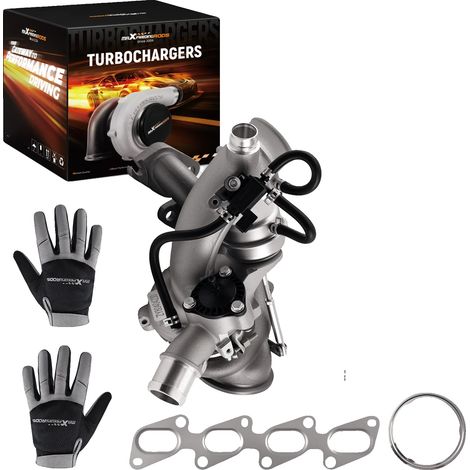 Turbocompresor, longitud 39 cm, ancho 34 cm, altura 32 cm, peso 9550 g, compatible con modelos Chevrolet y Opel. (1/5)