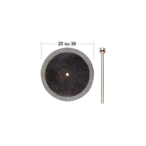 Disque à tronçonner 20mm Diamante Proxxon Micromot 28840 C71958 (1/5)