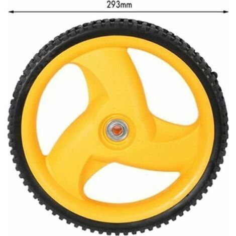 Roue Arrière 293mm 78 Dents pour Craftsman, Partner, Electrolux, McCulloch, Rally et autres tondeuses à gazon.. (1/4)