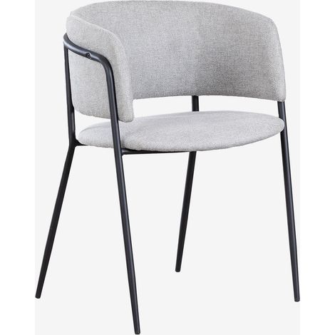 Pack de 4 sillas de comedor tapizadas Nalon SKLUM (1/5)