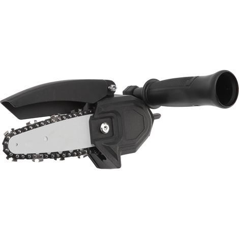 Adaptateur portable pour scie à chaîne, mini-scie électrique, avec poignée et chaîne.