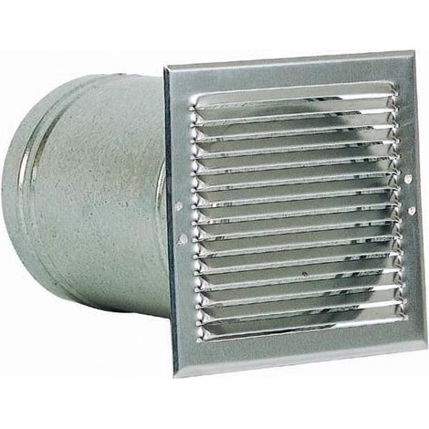 Thermor – Entrée/sortie d'air murale – Grille aération VMC – Débit max 300m³/h – Fixation murale – Pour espaces confinés (1/4)