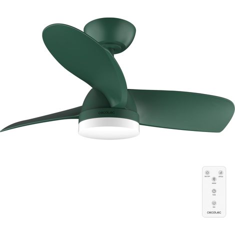 Ventilateur de Plafond avec Lumière EnergySilence Aero 3050 Mint - 35 W, Diamètre 91 cm, LED de 18 W, Télécommande, Minuterie 8 Heures, 6 Vitesses, 3 Pales, Mode Été/Hiver (1/5)