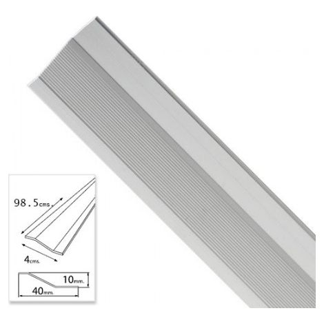 Klebestreifen für Keramik Metall Silber 98,5 cm.