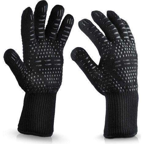 Lot de 2 maniques de cuisine avec super adhérence - Gants de
