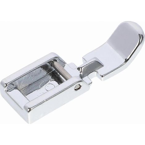Pied-de-biche étroit réglable pour fermetures éclair de machines à coudre (1/4)