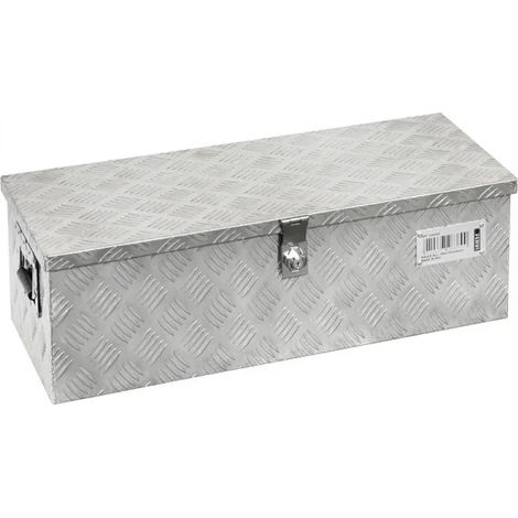 Fervi 0382/02 Baule in alluminio con serratura