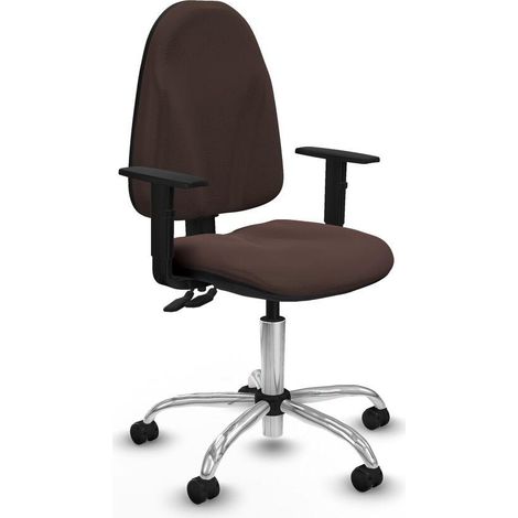 Piqueras et Crespo B1D05RF Chaise Bureau Marron Foncé (1/3)