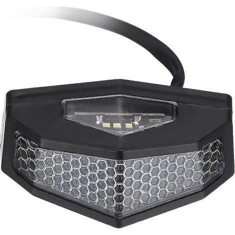 Universelles 12V-Rücklicht für Motorrad und Quad, 5 in 1, LED, Bremslicht, Blinker. (1/5)