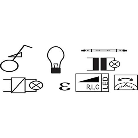 Berker Regulador rotativo universal blanco para luminaria