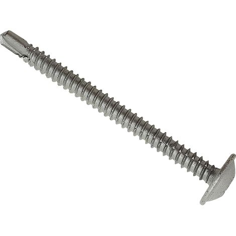 ForgeFix WSWTSD4880 TechFast Baypole Screw Wafer Head TORX Compatible 4.8 x 80mm Box 100 FOR196839