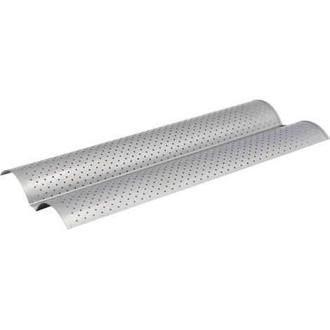 Kleine Baguetteform mit zwei Mulden, silberfarben (1/5)