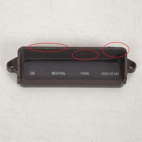 [PRODUIT D'OCCASION] Vitre de tableau de bord origine pour moto Yamaha 1000 FZR 1989 à (1/3)