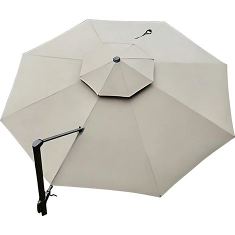 Telo di ricambio, tessuto in poliestere impermeabile, adatto per esterni, colore Superior-a, doppio tetto da 3 m (60 cm) (1/2)