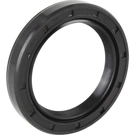 40mm x 55mm x 8mm Black Shaft Oil Seal TC Double Lip Rubber Shaft Oil Seal for Car (1/5)