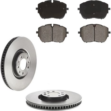 KIT FRENI ANTERIORI compatibile con DS 9 - DISCHI + PASTIGLIE OEM: 0 986 494 946 / 0 986 479 D70 /SOSTITUZIONE DIRETTA/BASSA POLVERE/SILENZIOSO (1/5)