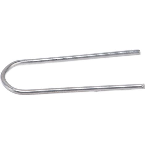 Eosnow Anneaux de saut en fil de fer, 200 pièces, alliage de Nickel et de chrome, crochet en forme de U pour pendentifs, bijoux en céramique, fusion du verre (1/4)