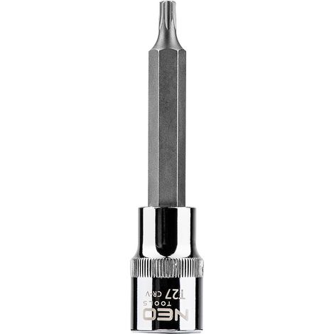 1/2" Stecknuss mit Innensechsrund Bit lang T20x100 mm (1/4)
