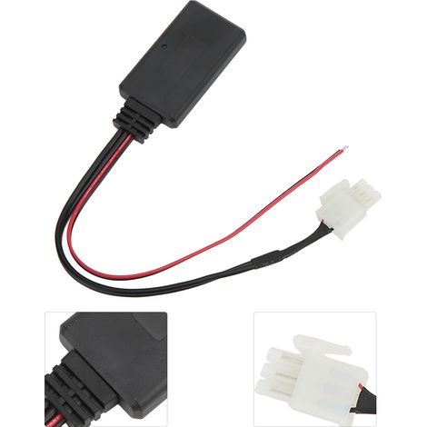Adaptateur audio Bluetooth 5.0 AUX pour voiture, prise 3 broches, pour Honda Goldwing GL1800 (1/5)