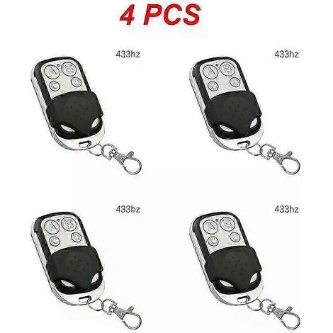 Nouveau duplicateur 433/315 MHz, télécommande universelle sans fil pour porte de garage, duplication de code, porte-clés électronique 433 MHz, clonage, accessoire supplémentaire (1/5)