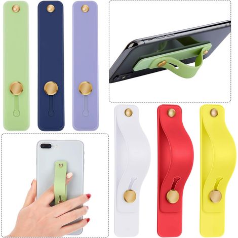 Support Téléphone - Support Télescopique Pour Doigt - Compatible Smartphones 4 À 8 Pouces - 6 Pièces (1/5)
