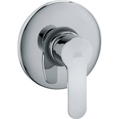 Einbau-Wand-Brausebatterie aus verchromtem Messing – Paffoni Blu