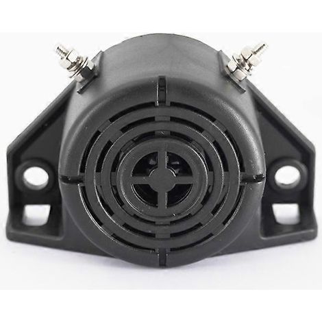 Alarma de marcha atrás para coche, bocina impermeable (1 unidad, negra) (1/5)