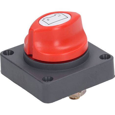 Batterietrennschalter, auslaufsicherer Stromabschalter, 12 V, 24 V, 48 V, Zubehör für Auto und Boot (1/5)