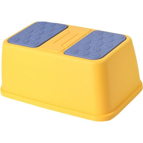 Tabouret Marchepied Stable Antidérapant pour Garçon et Filles en PP Sécurité au Quotidien pour Salle de Bain et Apprentissage Propreté (1/5)