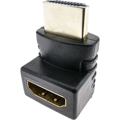 BeMatik - Type d'adaptateur HDMI HDMI-A mâle à HDMI-A femelle en couches ci-dessus (1/5)
